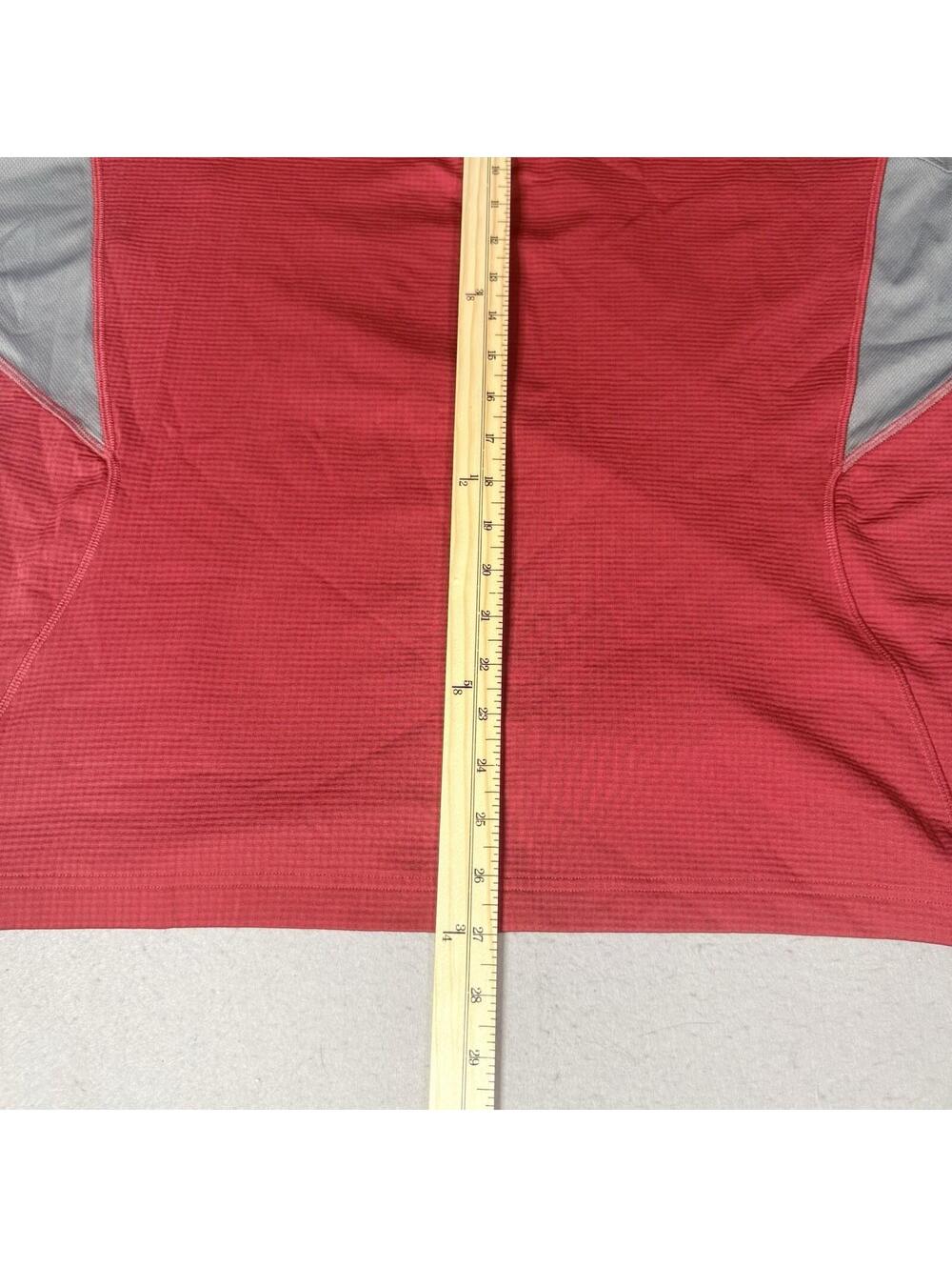 Under Armour‎ AllSeasonGear 1/4 Zip Pullover Men’s XL Red Long Sleeve Athletic - Picture 10 of 12